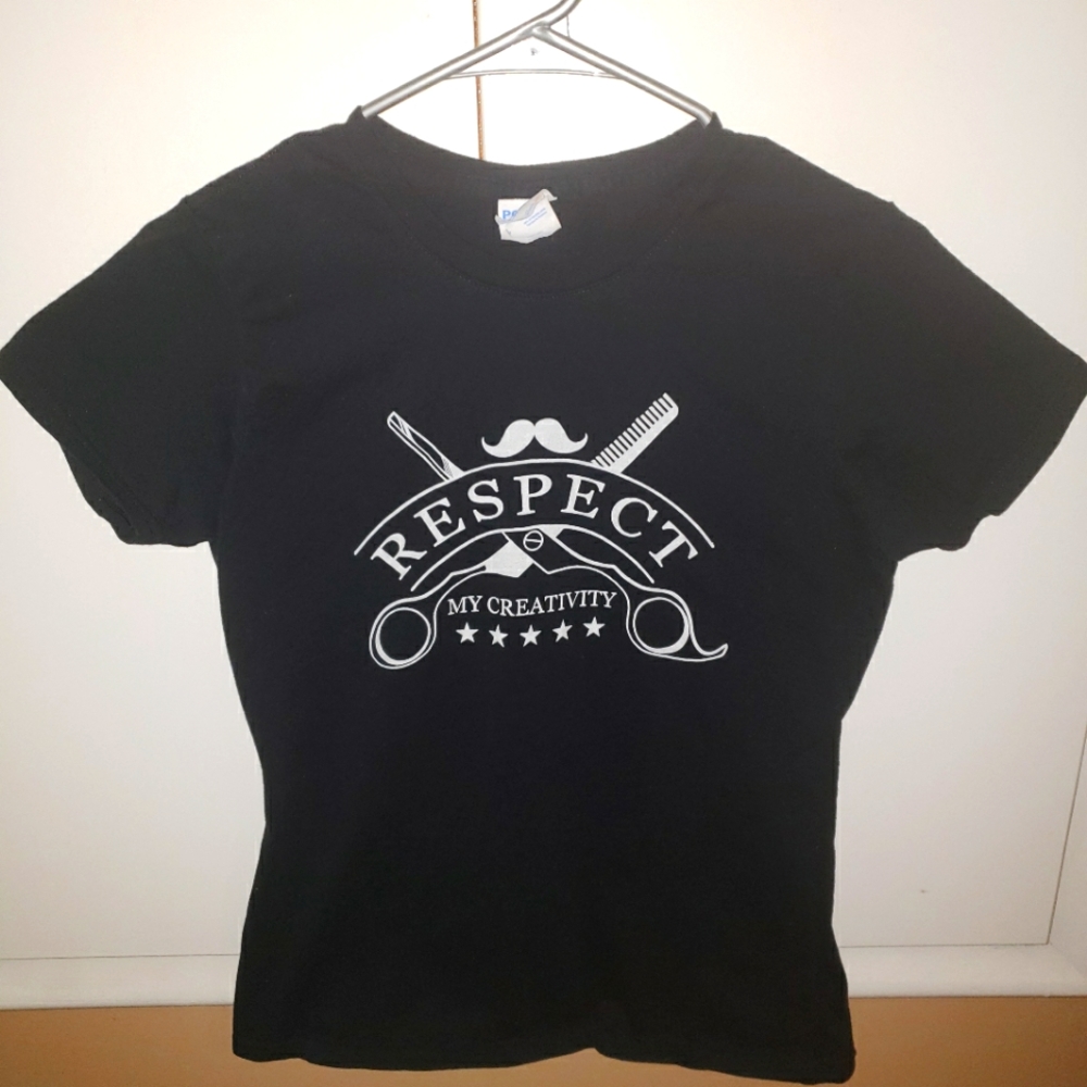 ❤Barber Hair Stylist Tshirt Women Size Small